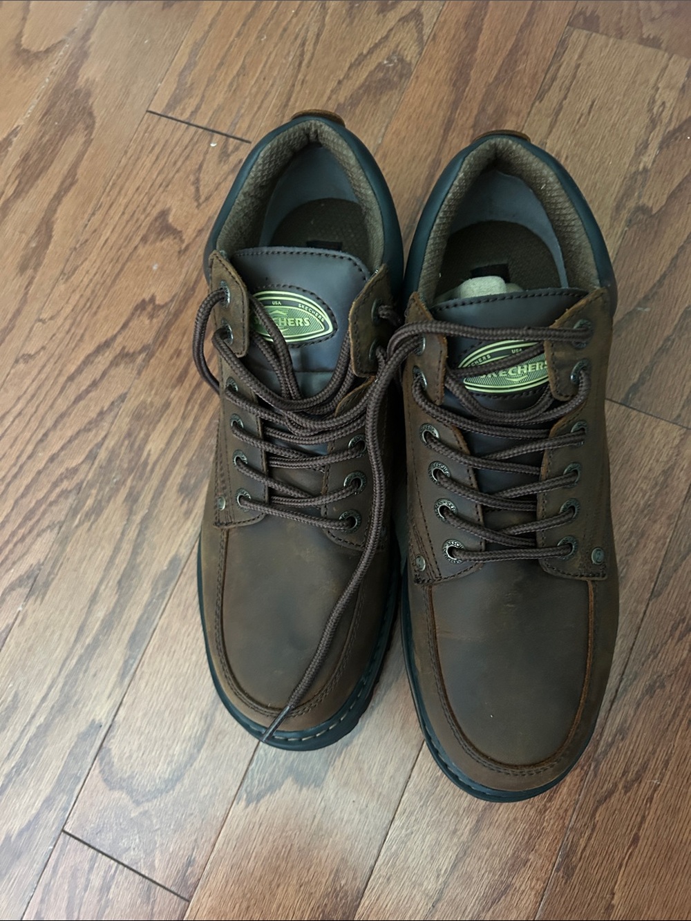 SKECHERS Men's Dark Brown mariners